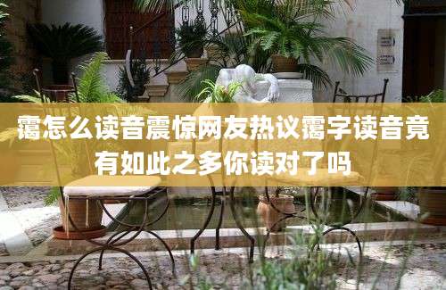 霭怎么读音震惊网友热议霭字读音竟有如此之多你读对了吗