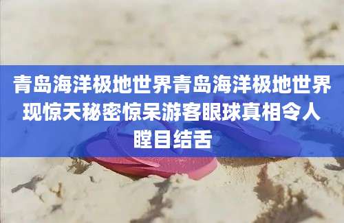 青岛海洋极地世界青岛海洋极地世界现惊天秘密惊呆游客眼球真相令人瞠目结舌