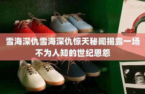 雪海深仇雪海深仇惊天秘闻揭露一场不为人知的世纪恩怨