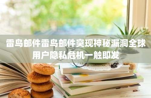雷鸟邮件雷鸟邮件突现神秘漏洞全球用户隐私危机一触即发