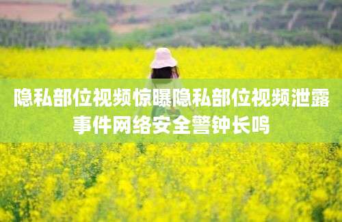 隐私部位视频惊曝隐私部位视频泄露事件网络安全警钟长鸣